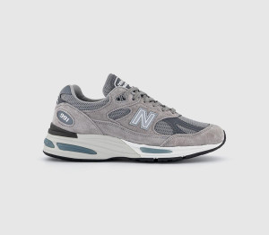 New Balance 991v2 Made in UK Trainers Rock Ridge In Grey
