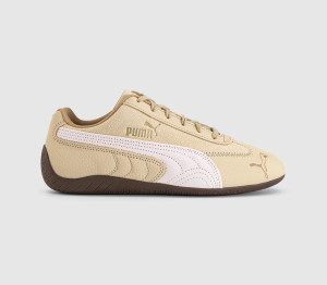Puma Womens Speedcat OG Trainers Canvas Gum White, 6