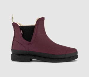 Tretorn Womens Eva W Chelsea Boots Burgundy Red, 3