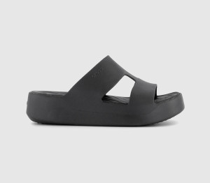 Crocs Womens Getaway H Strap Sandals Black, 3