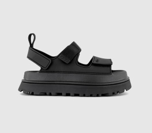 UGG Womens Goldenglow Sandals Black, 5