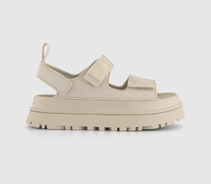 UGG Womens Goldenglow Sandals Sea Salt Natural, 5