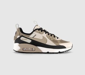 Nike Air Max 90 Drift Trainers Light Orewood Brown Khaki Black Phantom, 11.5