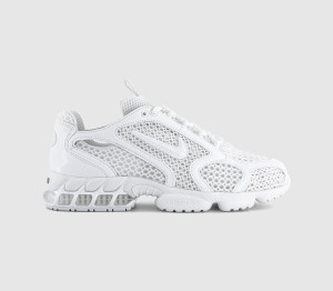 Nike Mens Air Zoom Spiridon Cage 2T Trainers White White Black, 6 EU40