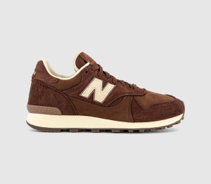 New Balance Kids 475 Trainers Rich Oak In Brown