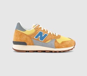New Balance Kids 475 Trainers Dried Apricot Clementine In Natural, Size: 4.5