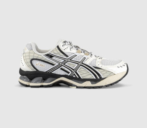 ASICS Kids Gel-nimbus 10.1 Trainers White Ivory, 4