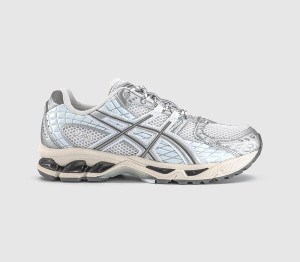 Asics Gel-nimbus 10.1 Trainers White Airy Blue, 6.5
