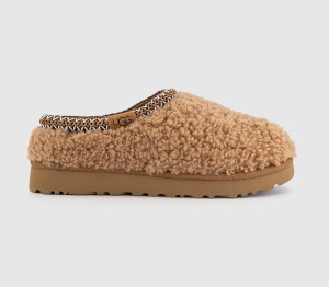 UGG Tasman Maxi Curly Slippers Chestnut Brown, 4