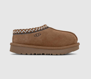 UGG Kids Tasman Toddler Slippers Chestnut Brown, 5infant