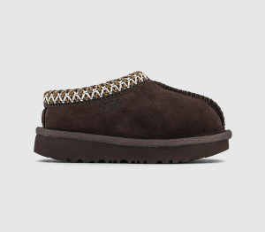 UGG Kids Tasman Toddler Slippers Dusted Cocoa Brown, 6infant