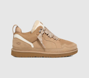 UGG Lowmel Kids Trainers Sand Natural, 13 youth