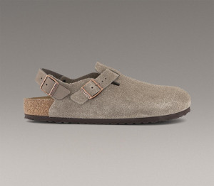 Birkenstock Mens Tokio Clogs Taupe Natural, 10.5
