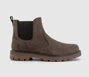 Timberland Mens Britton Chelsea Men's Boots Medium Brown Nubuck, 11