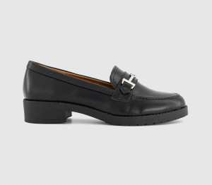 OFFICE Womens Foxy Trim Loafers Black, 3