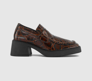 Miista Womens Karina Loafers Brown Coco, 3