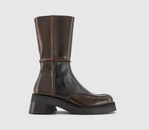 Miista Womens Inne Boots Brown, 3