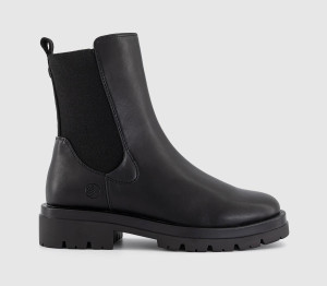 Earthaddict Womens Earth Addict: Chelsea Ankle Boots Black, 3