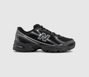 New Balance 740 V2 Trainers Black Metallic, 11