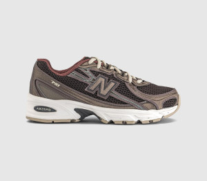 New Balance Kids 740 V2 Trainers Brown Brown White