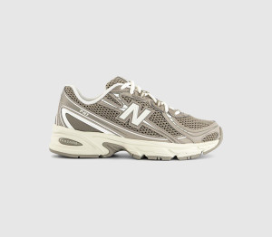 New Balance Mens 740 V2 Trainers Dark Olivine In Green, 9