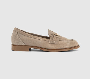 OFFICE Womens Fountain Snaffle Trim Loafers Beige Natural, 9