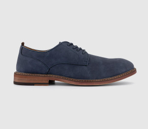 OFFICE Mens Chandon 2 Derby Shoes Navy Blue, 12
