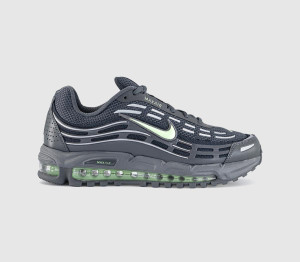 Nike Mens Air Max TL 2.5 Trainers Iron Grey Light Liquid Lime DK Smoke Grey, 8