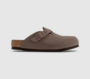Birkenstock Boston Kids Clogs Mocha Brown, 1 youth