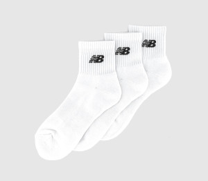 New Balance Socks Socks Everyday Ankle Sock 3 Pack White Black, M