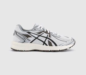 Asics Womens Jog 100 S Trainers White Black Coffee, 6