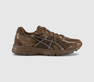 Asics Womens Jog 100S Trainers Brown Storm, 7.5