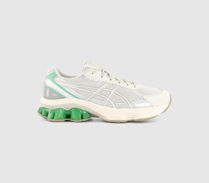 ASICS Mens Gel-kinetic Fluent Smoke Grey Pure Silver, 7