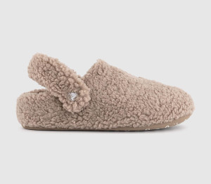 Crocs Mens Classic Cozzy Men's Clogs Mushroom Natural, 8