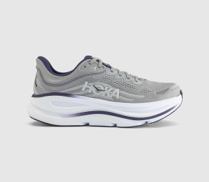 Hoka Bondi 9 Trainers Stellar Grey Squid Ink, 10.5