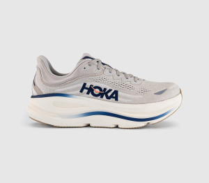 Hoka Mens Bondi 9 Trainers Stucco Grout