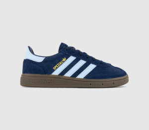 Adidas Kids Handball Spezial Youth Trainer Collegiate Navy Clear Sky Gum Blue, 1 youth