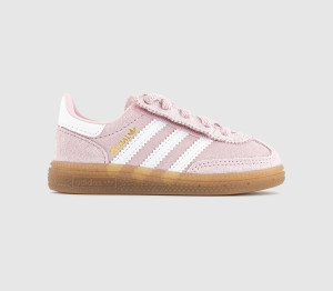 Adidas Kids Handball Spezial Infant Trainers Clear Pink White Gum, 6infant