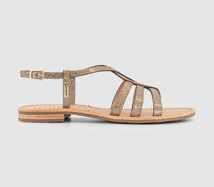 Les Tropeziennes Womens Hemily Sandals Silver Beige Multi, 3