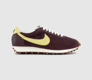Nike Womens LD-1000 Trainers Burgundy Crush Soft Yellow Sail Red, 4.5