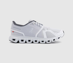 ON Womens Cloud 6 Trainers Glacier Eclipse F White, 4.5