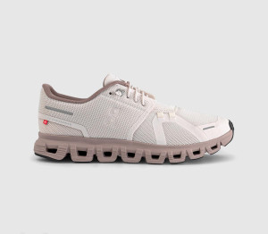 ON Womens Cloud 6 Trainers Oyster Biscuit F Natural, 8