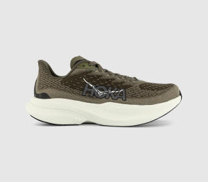 Hoka Mach 6 Trainers Antique Olive Truffle Salt Green, 8