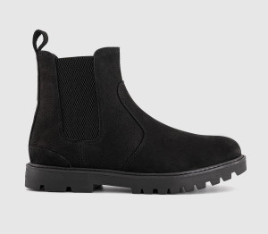 TOMS Mens Griffin Chelsea Boots Black, 10