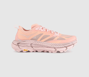 HOKA Girls Mafate Speed 4 Lite Trainers Rose Tea In Pink, 4.5