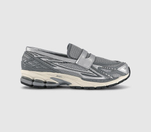 New Balance Womens 1906 Loafer Silver, Size: 9