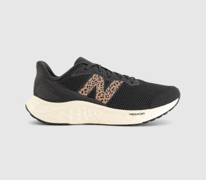 New Balance Womens Fresh Foam Aris Trainers Black Cement, 3.5
