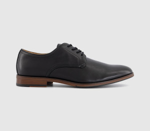 OFFICE Mens Mountain Round Toe Derby Shoes Black, 6