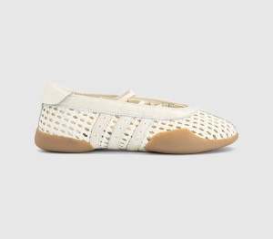 adidas Womens Taekwondo Mei Ballet Pumps Cream White Cream White Gum, 6