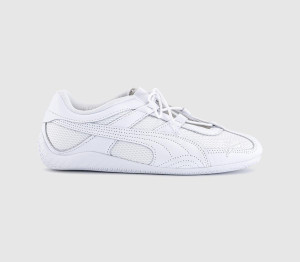 PUMA Womens Speedcat Go Trainers White Vapor Gray, 5.5